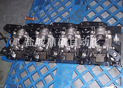 制动钳体液压夹具